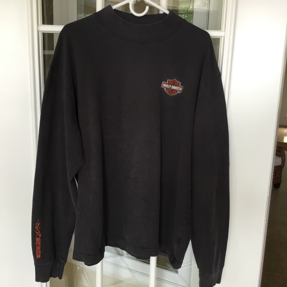 Men’s Harley Davidson Mock Turtleneck XL